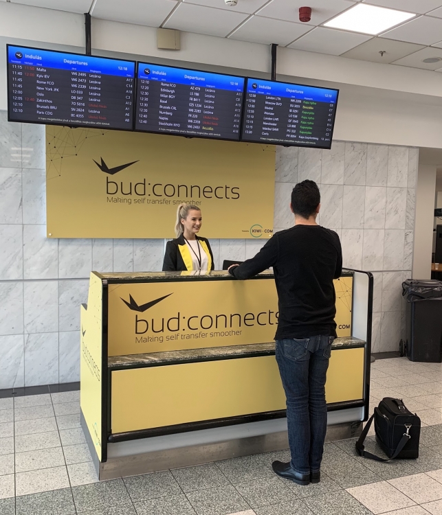 Kiwi.com and Budapest airport improve passenger journey with bud:connects